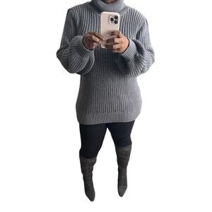 1x-3x Turtleneck Sweater  